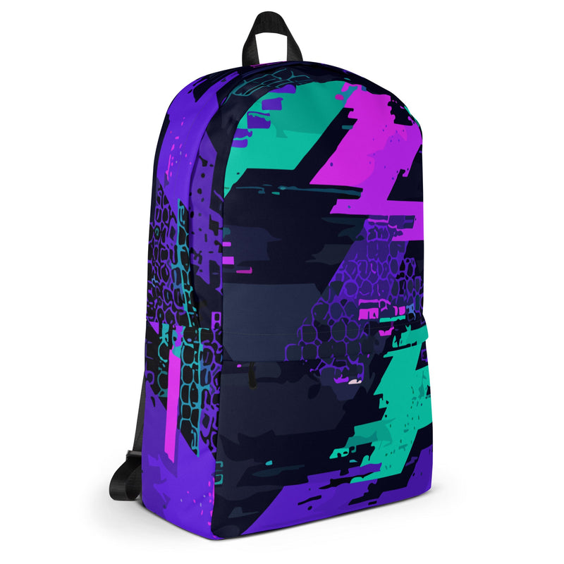 Cyberveil Iridescent Glitch CAMO Backpack - Bag