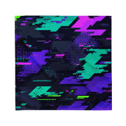 Cyberveil Iridescent Glitch CAMO Bandana - M - Head
