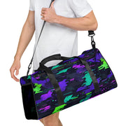 Cyberveil Iridescent Glitch CAMO Duffle Bag
