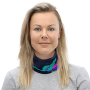 Cyberveil Iridescent Glitch CAMO Neck Gaiter - Head