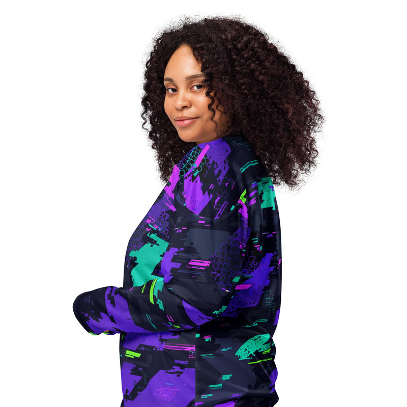 Cyberveil Iridescent Glitch CAMO Unisex Hockey Fan Jersey
