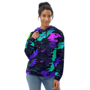Cyberveil Iridescent Glitch CAMO Unisex Hoodie