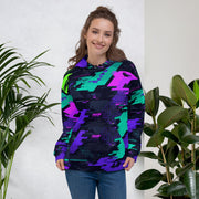 Cyberveil Iridescent Glitch CAMO Unisex Hoodie
