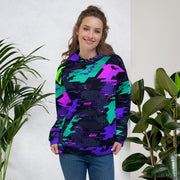 Cyberveil Iridescent Glitch CAMO Unisex Hoodie