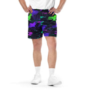 Cyberveil Iridescent Glitch CAMO Unisex Mesh Shorts