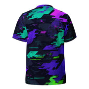 Cyberveil Iridescent Glitch CAMO Unisex Sports Jersey
