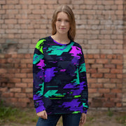 Cyberveil Iridescent Glitch CAMO Unisex Sweatshirt