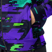 Cyberveil Iridescent Glitch CAMO Unisex Track Jacket
