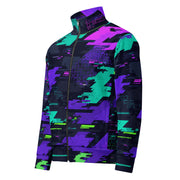 Cyberveil Iridescent Glitch CAMO Unisex Track Jacket