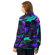 Cyberveil Iridescent Glitch CAMO Unisex Track Jacket