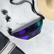 Cyberveil Iridescent Glitch CAMO Waist Pack - Bag