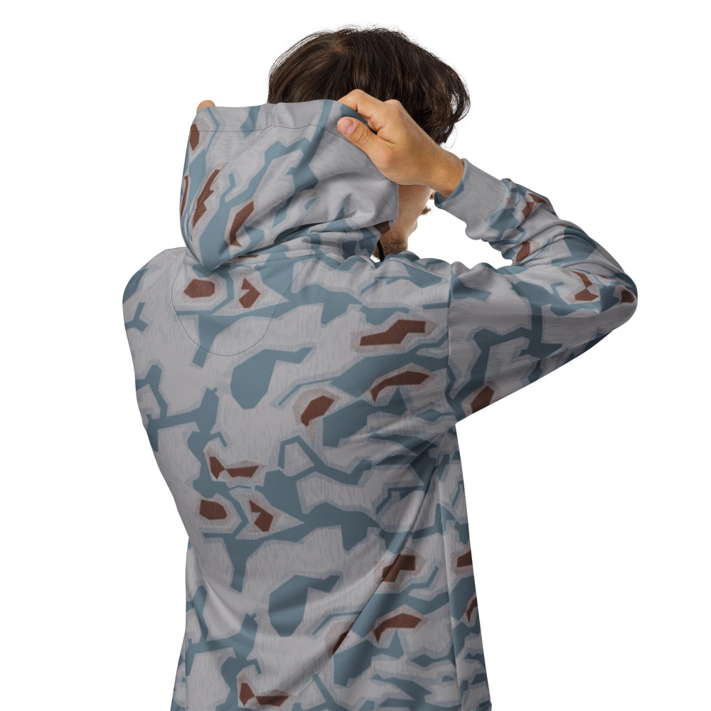 Czech Bahňák Sumpfmuster CAMO Unisex zip hoodie