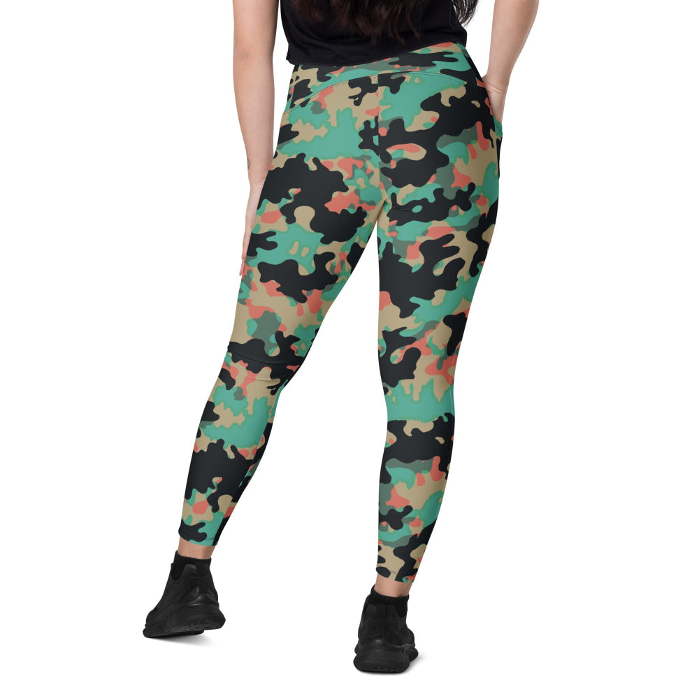 Czech Duby CAMO Leggings with pockets - Womens With Pockets