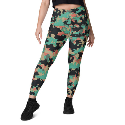 Czech Duby CAMO Leggings with pockets - Womens With Pockets