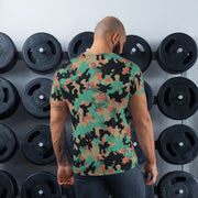 Oak Leaf Duby CAMO Mens Athletic T-Shirt - Shirt