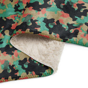 Oak Leaf Duby CAMO Sherpa Blanket