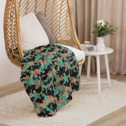 Oak Leaf Duby CAMO Sherpa Blanket