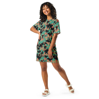 Czech Duby CAMO T-shirt dress - Womens T-Shirt Dress