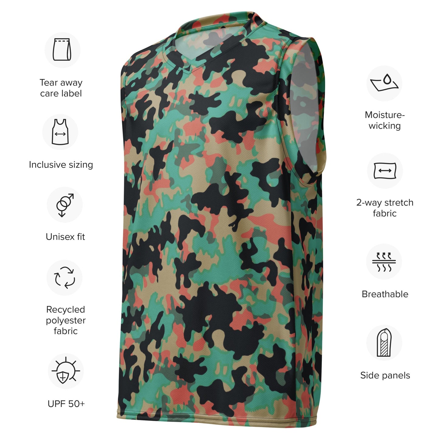 Czech Duby CAMO unisex basketball jersey Basketball Jerseys