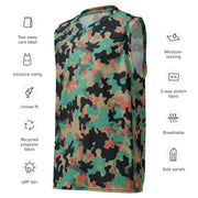 Oak Leaf Duby CAMO Unisex Basketball Jersey