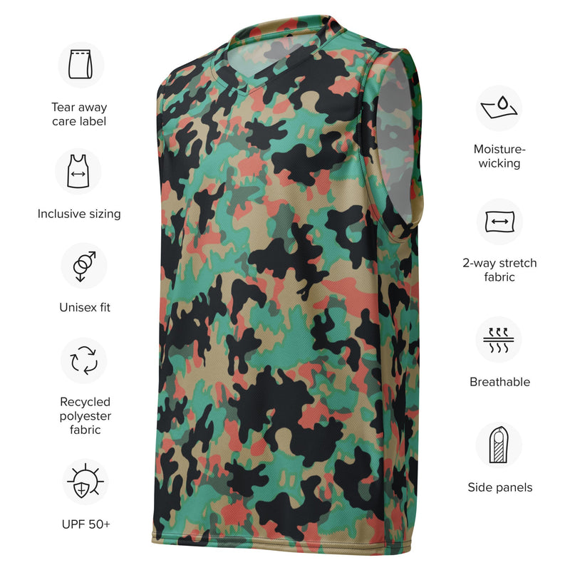 Oak Leaf Duby CAMO Unisex Basketball Jersey