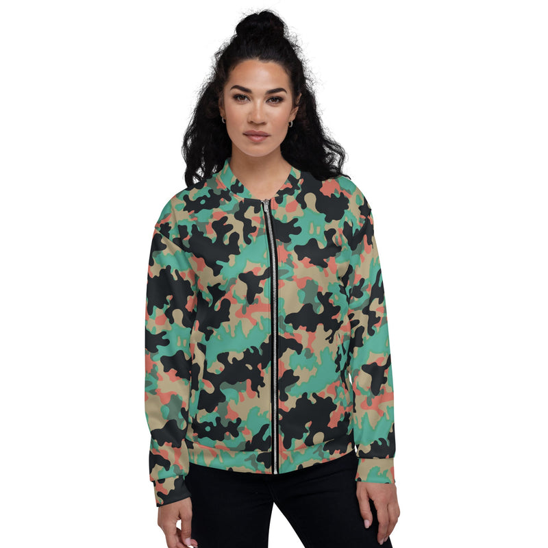 Oak Leaf Duby CAMO Unisex Bomber Jacket