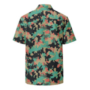 Oak Leaf Duby CAMO Unisex Short-Sleeve Button Shirt - Button-Up