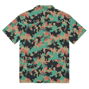 Oak Leaf Duby CAMO Unisex Short-Sleeve Button Shirt - Button-Up