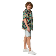 Oak Leaf Duby CAMO Unisex Short-Sleeve Button Shirt - Button-Up