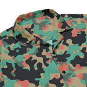 Oak Leaf Duby CAMO Unisex Short-Sleeve Button Shirt - Button-Up