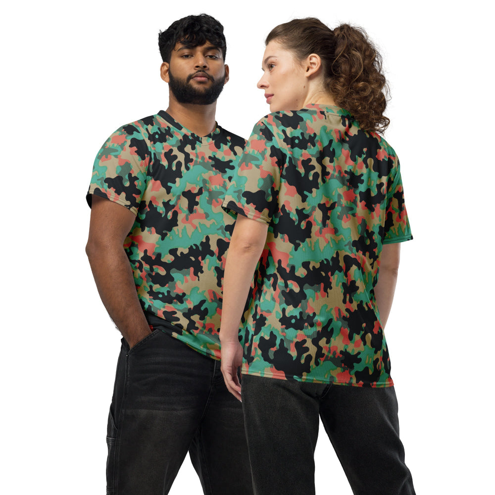 Czech Duby CAMO unisex sports jersey - 2XS - Unisex Sports Jersey