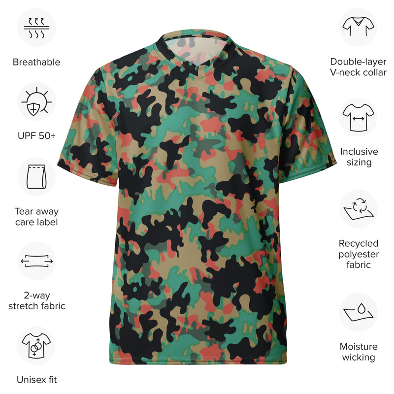 Oak Leaf Duby CAMO Unisex Sports Jersey