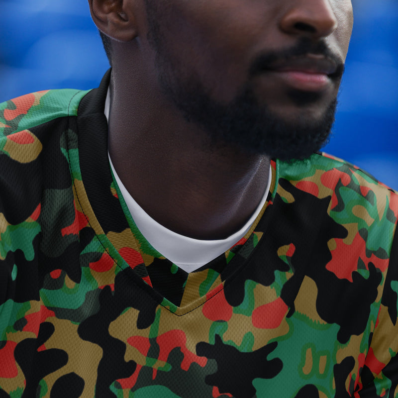 Oak Leaf Duby CAMO Unisex Sports Jersey