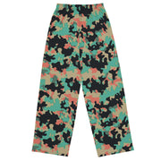 Oak Leaf Duby CAMO Unisex Wide-Leg Leisure Pants - Pant