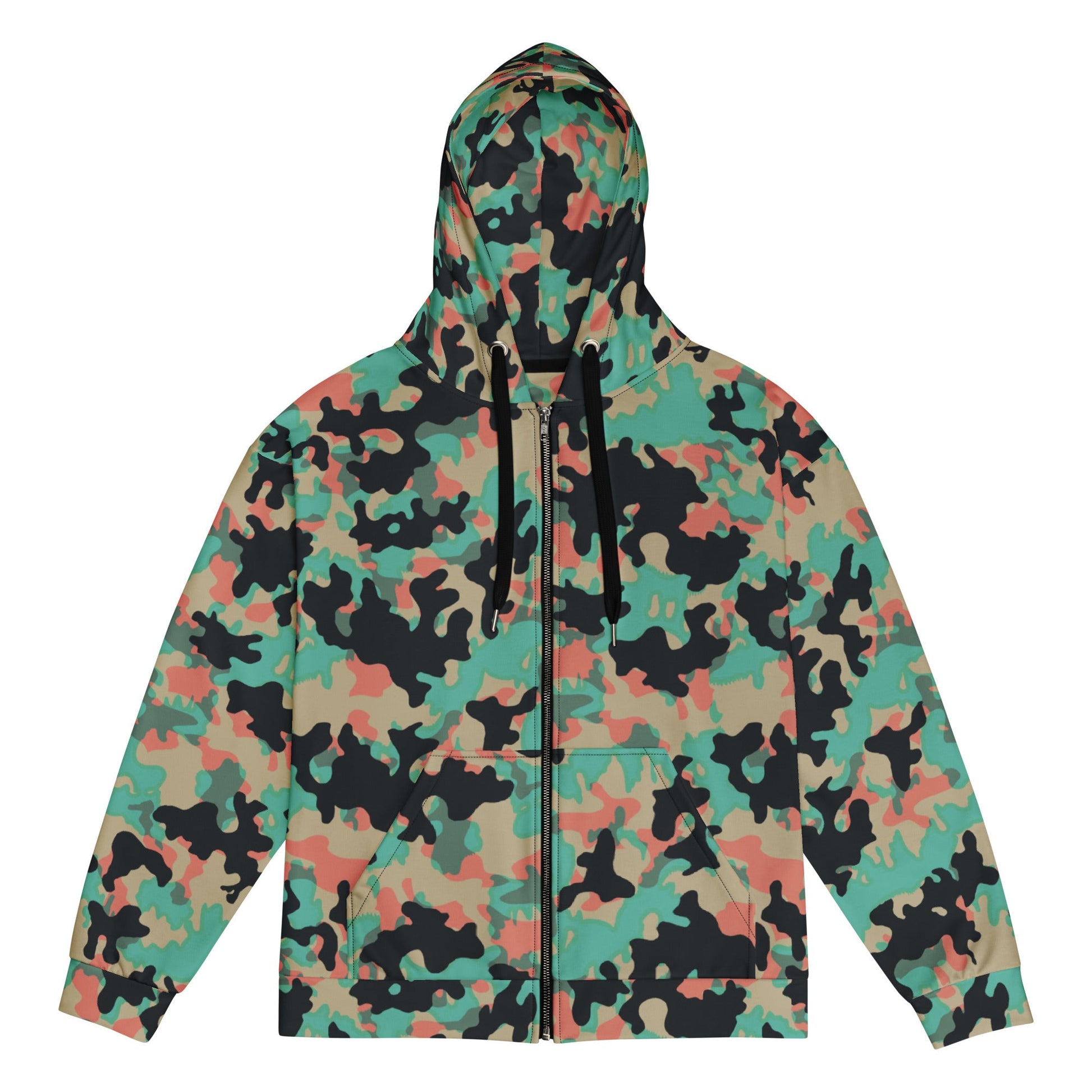 Czech Duby CAMO Unisex zip hoodie 2XS Zip Hoodies
