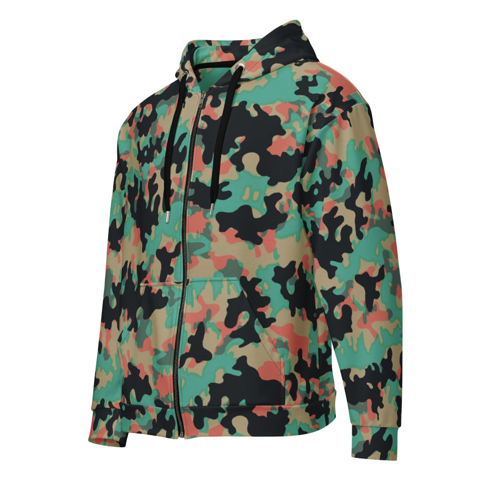 Czech Duby CAMO Unisex zip hoodie - 2XS - Zip Hoodie