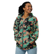 Oak Leaf Duby CAMO Unisex Zip Hoodie