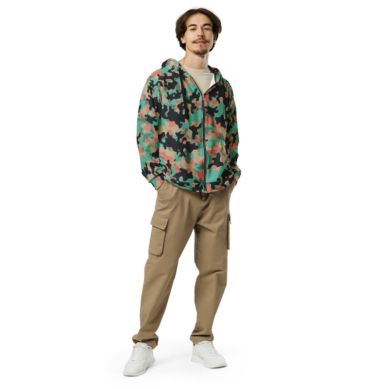 Oak Leaf Duby CAMO Unisex Zip Hoodie