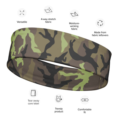 Czech Leaf VZ95 CAMO Headband - M - Headbands