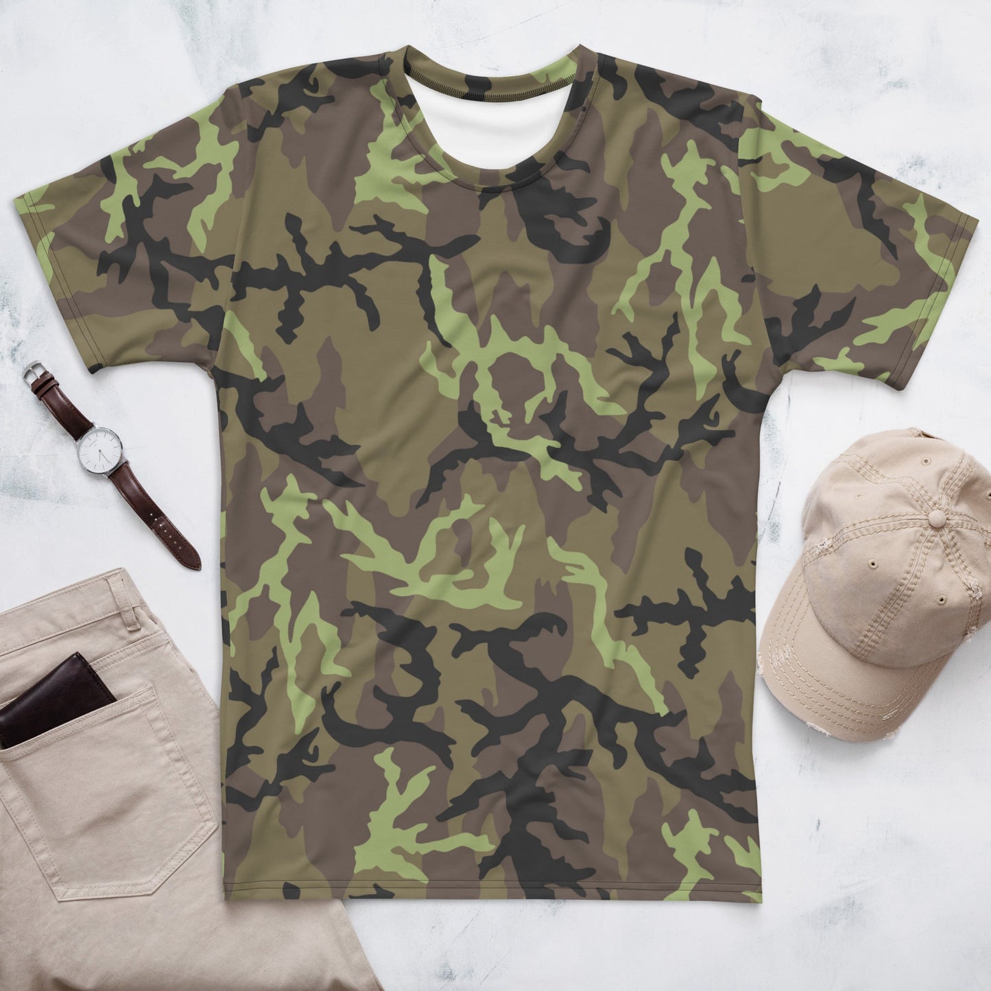 Czech Leaf VZ95 CAMO Mens t-shirt - XS - T-Shirts