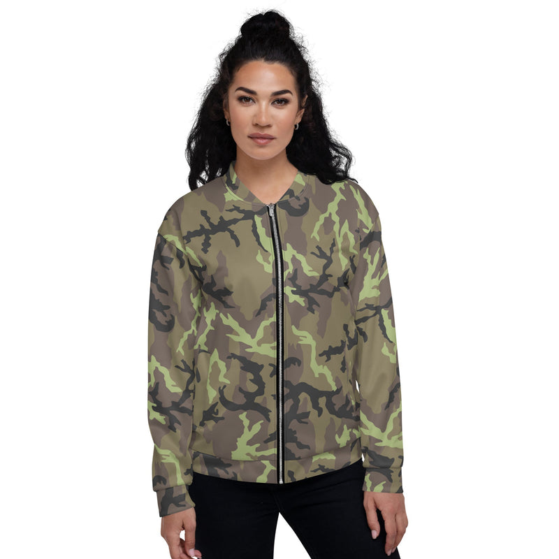 Leaf VZ95 CAMO Unisex Bomber Jacket