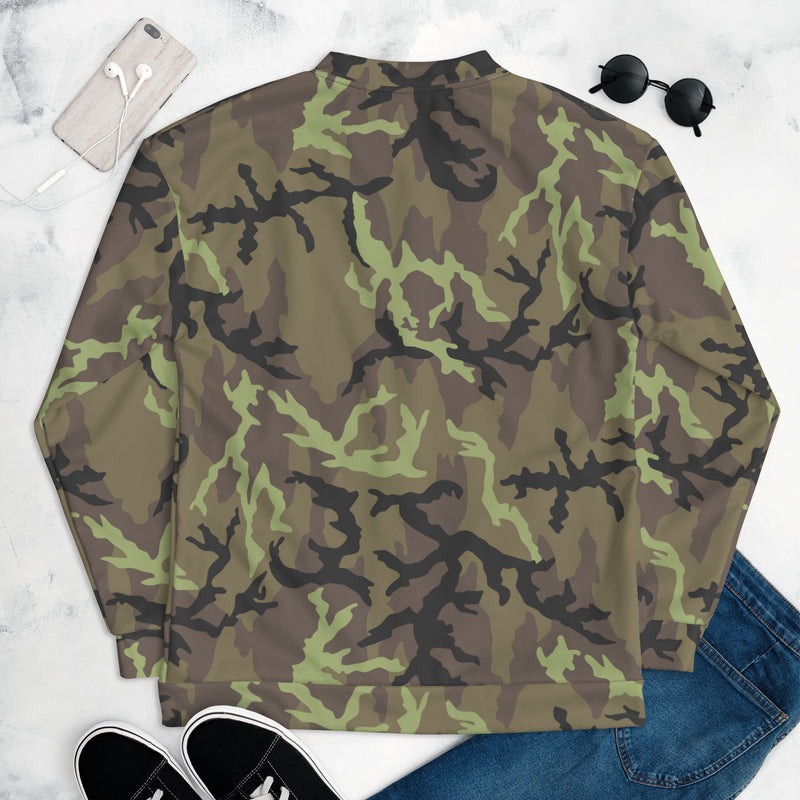Leaf VZ95 CAMO Unisex Bomber Jacket