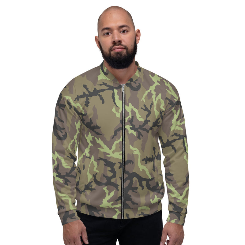 Leaf VZ95 CAMO Unisex Bomber Jacket