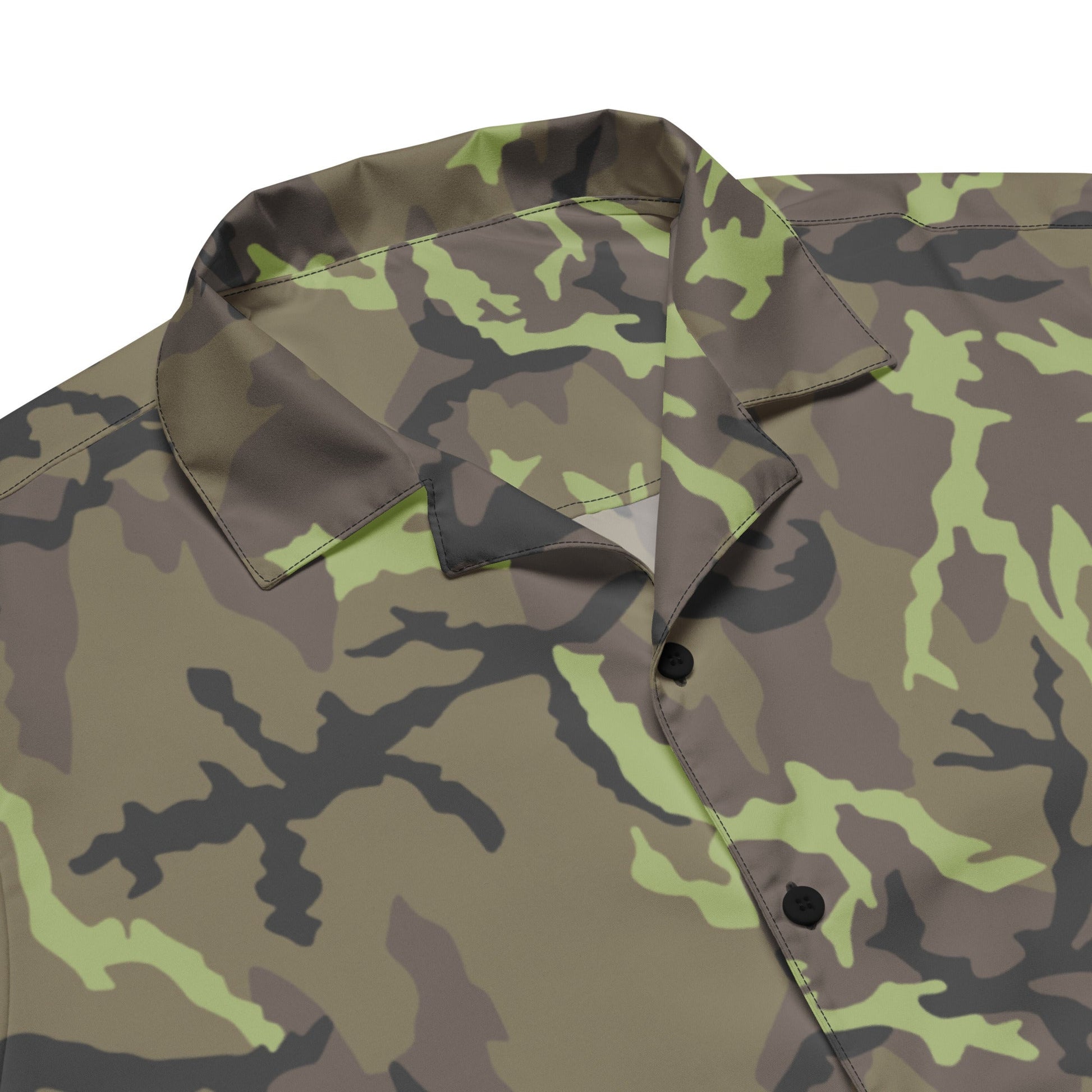 Czech Leaf VZ95 CAMO Unisex button shirt - Button Shirts