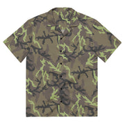 Leaf VZ95 CAMO Unisex Short-Sleeve Button Shirt - 2XS - Button-Up