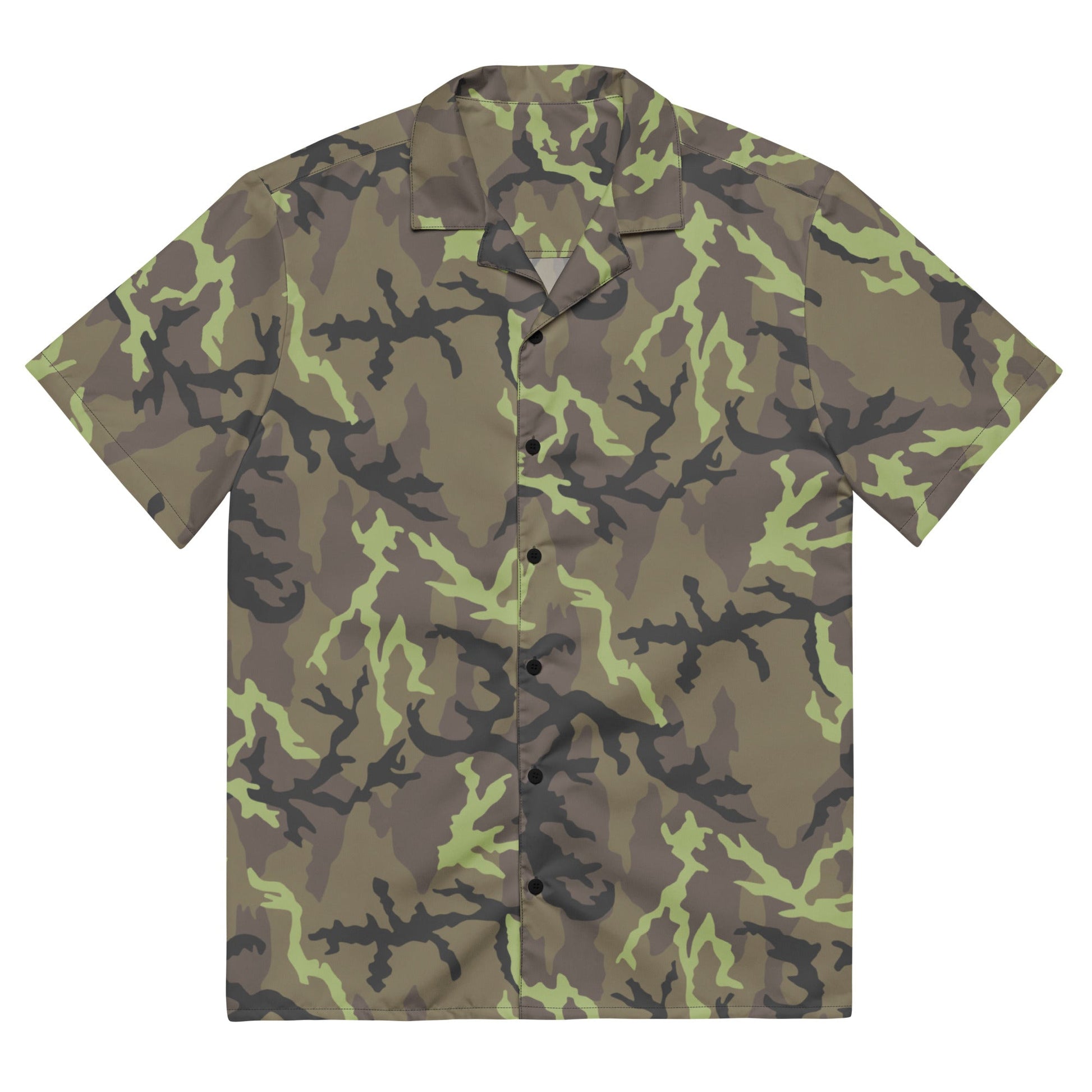 Czech Leaf VZ95 CAMO Unisex button shirt - 2XS - Button Shirts