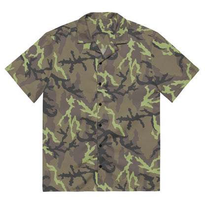 Czech Leaf VZ95 CAMO Unisex button shirt - 2XS - Button Shirts