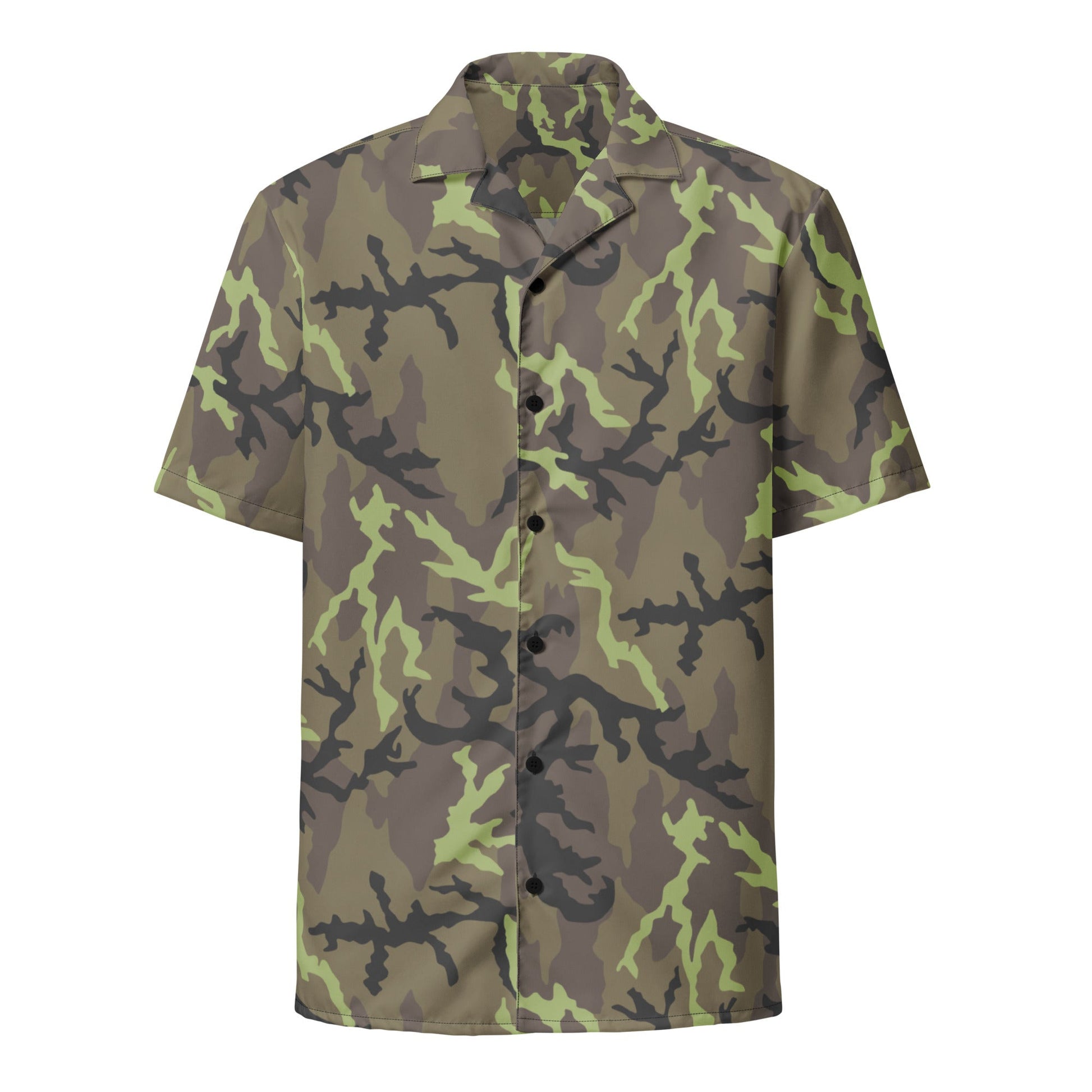 Czech Leaf VZ95 CAMO Unisex button shirt - Button Shirts