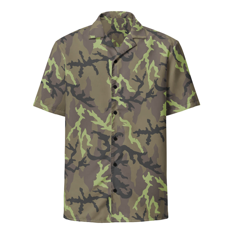 Leaf VZ95 CAMO Unisex Short-Sleeve Button Shirt - Button-Up