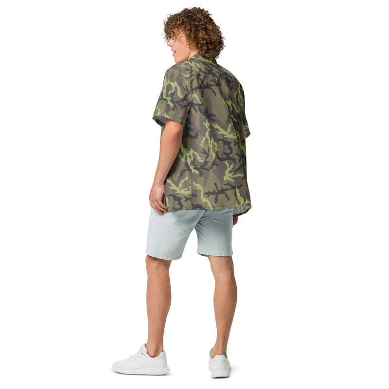 Leaf VZ95 CAMO Unisex Short-Sleeve Button Shirt - Button-Up